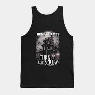 Turn of the Screw - Haunted House book tribute cover -distressed Tank Top